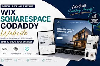do wix website redesign,develop godaddy, godaddy website design fix godaddy