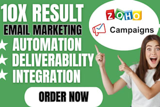 setup zoho campaigns list segmentation zoho crm integration zoho flow automation