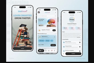 build elearning app, educational app, quiz app, kids learning app