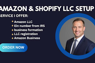 register US llc with ein for amazon shopify non US residents