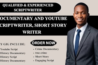 write engaging youtube documentary scripts that captivate viewers