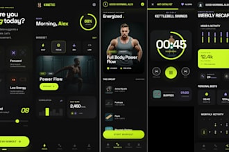 create a smart fitness app that generates daily workouts based on your mood