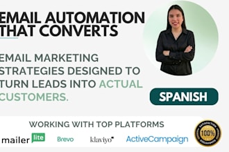 set up email marketing automation and conversion funnels