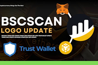 help you update your bsc token logo, bsc scan trustwallet listing