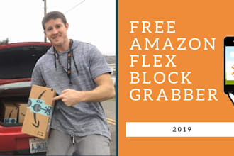 build and develop custom amazon flex bot as per requirement