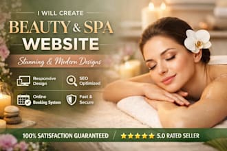 build a luxury beauty salon website spa vagaro website