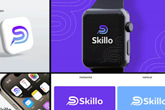 design a minimalist logo design and brand identity with branding kit guide pro