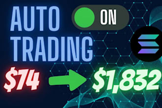 setup solana front running bot, volume bot, arbitrage bot, copy trading bot
