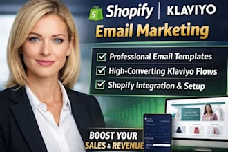 create klaviyo email marketing for shopify ecommerce flows, shopify klaviyo