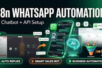 do n8n whatsapp automation n8n whatsapp chatbot discord bot api integration