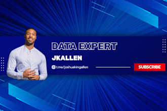 do a data analysis project, portfolio and a good report
