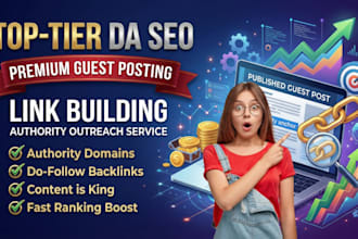 publish premium high da guest posts authority backlinks with parasite seo