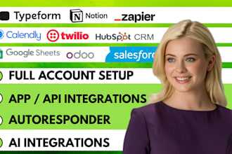 integrate zapier with hubspot typeform twillo google sheet notion odoo calendly