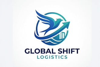 design unique shipping branding and logo