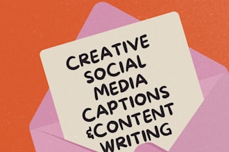 create engaging content captions and bios for your business or social media
