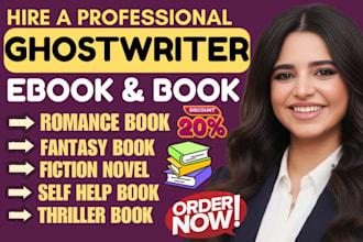 ghostwrite fiction ebook ghostwriter non fiction book editor book writer