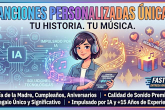 crear una canción personalizada única para mamá