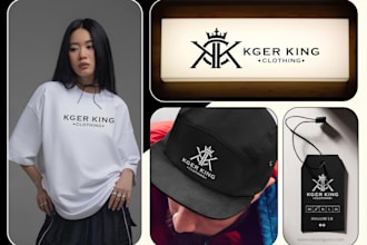 design luxury logo for fashion and clothing brand