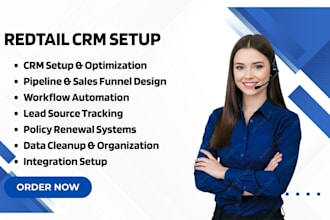 setup and automate redtail CRM for wealth management and financial advisors