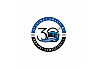 design celebrate years homeless advocacy logo