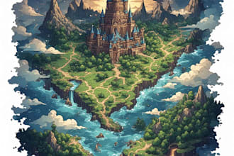do map illustration map design fantasy map maker