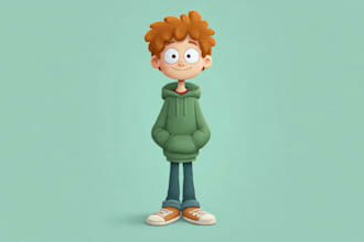 design a cartoon character