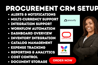 setup procurement CRM sap ariba coupa procurify kissflow precoro oracle zycus