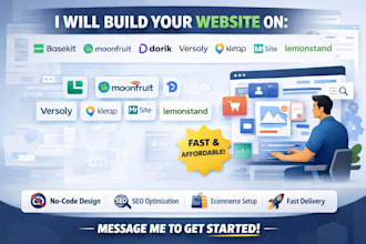 build basekit moonfruit dorik versoly kleap tilda mr site lemonstand website