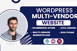 build wordpress multi vendor ecommerce website by dokan pro marketplace website