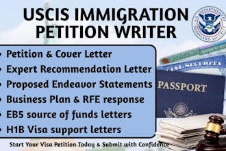 write eb1a expert opinion letter e2 business plan eb2 niw petition letter rfe