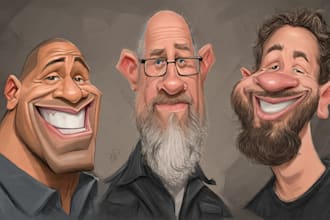 draw a caricature, cartoon caricatures