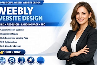 build, weebly website, redesign weebly website, weebly landing page, weebly seo