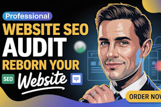 provide a complete website audit report and give you actions
