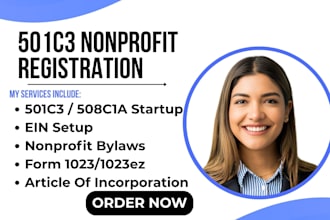 do 501c3 nonprofit registration, ein file form 1023 1023ez for irs tax exemption