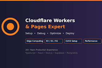 build a scalable cloudflare workers API with d1 kv and typescript