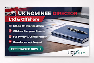 provide UK nominee director service for ltd company and offshore business