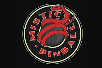 design attractive logo for a retro pinball lounge