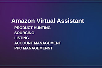 be your amazon virtual assistant for fba wholesale and arbitrage