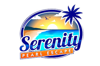 design a professional vacation and travel logo