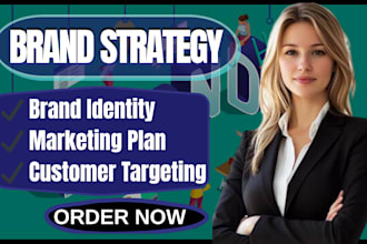 create a powerful brand strategy, brand identity and marketing plan