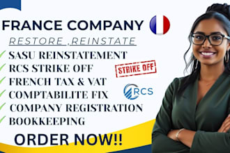 reinstate your french sasu and challenge rcs strike off with legal support