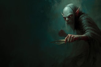 fantasy horror and fantasy horror character