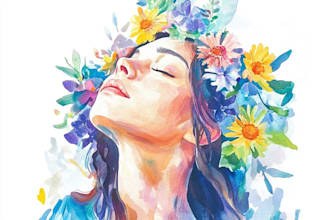 draw a watercolor illustration