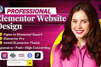 elementor theme, elementor pro, convert figma to elementor landing page, divi