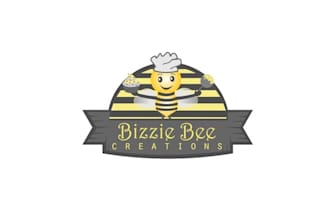 make print and bumble new logo bee for bizzie bee creations