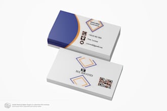 make creative double sided business card design