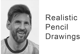 draw realistic pencil portraits