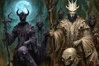 fantasy horror and fantasy horror character
