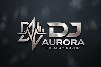 design a bold and stylish dj logo for your brand
