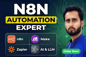 build n8n automation, API integration, ai chatbot and zapier migration